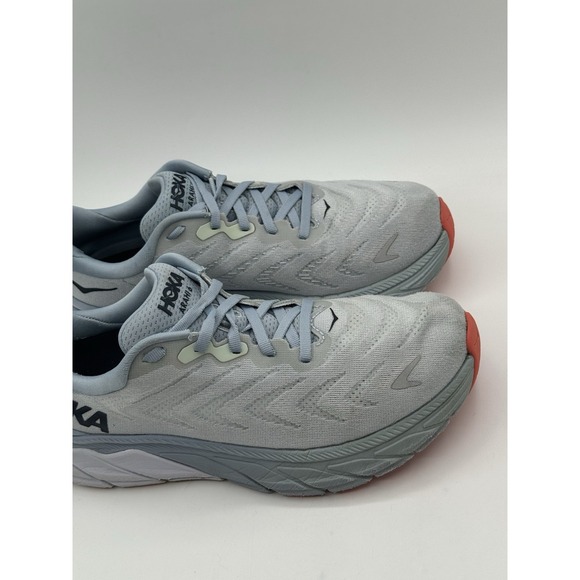Hoka One One Arahi 6 Gray Blue Womens Size 8 D WIDE - Picture 4 of 13